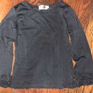 Ruffle long sleeve
